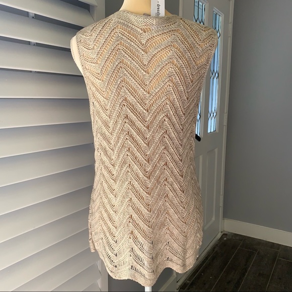 DRESS BARN ROZ & ALI KNITTED TANK TOP SIZE L - Picture 2 of 10